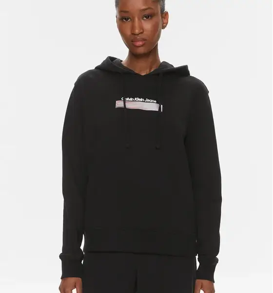 Calvin Klein - Γυναικείο Φούτερ με Κουκούλα J20J223267-BEH Μαύρο