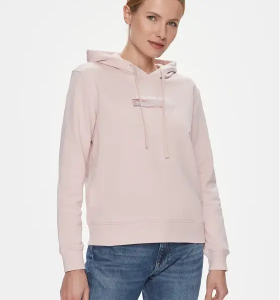 Calvin Klein - Γυναικείο Φούτερ με Κουκούλα J20J223267-TF6 Ροζ