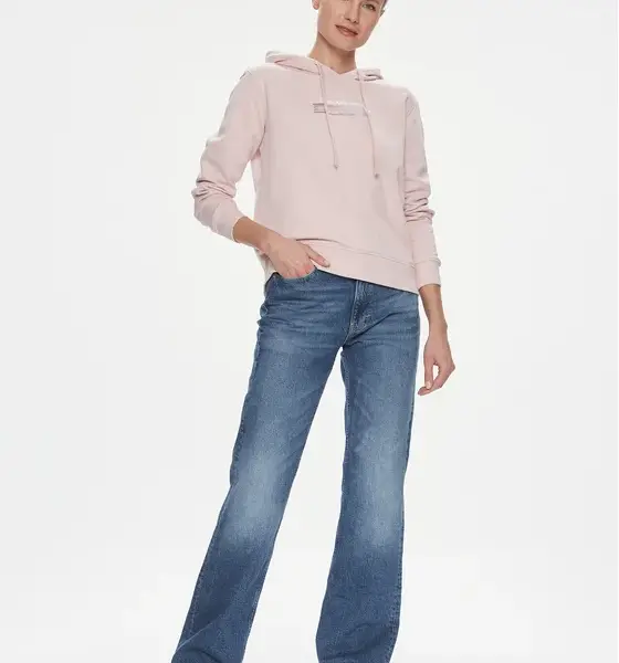 Calvin Klein - Γυναικείο Φούτερ με Κουκούλα J20J223267-TF6 Ροζ