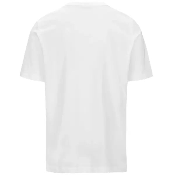 Kappa - Ανδρικό T-shirt Logo Korpo Cafers Slim Fit 304J150-001 Λευκό 304J150-001