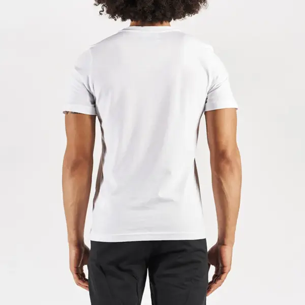 Kappa - Ανδρικό T-shirt Logo Korpo Cafers Slim Fit 304J150-001 Λευκό 304J150-001