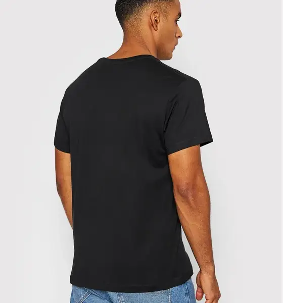 Pepe Jeans - Ανδρικό T-shirt Eggo Regular Fit PM508208-999 Μαύρο PM508208-999