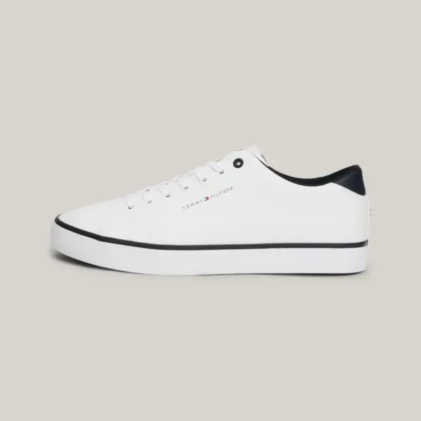 Tommy Hilfiger - Ανδρικά Sneakers Hi Vulc Core Low Leather Essential FM0FM05041-YBS Λευκό FM0FM05041-YBS