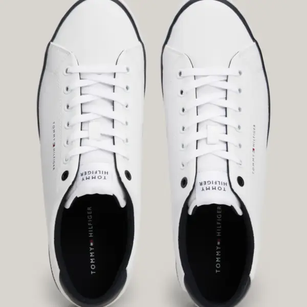 Tommy Hilfiger - Ανδρικά Sneakers Hi Vulc Core Low Leather Essential FM0FM05041-YBS Λευκό FM0FM05041-YBS