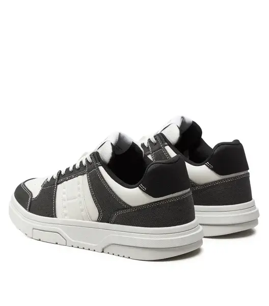 Tommy Hilfiger - Ανδρικά Sneakers The Brooklyn Mix Material EM0EM01428-BDS Μαύρο EM0EM01428-BDS