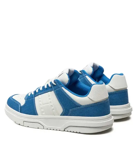 Tommy Hilfiger - Ανδρικά Sneakers The Brooklyn Mix Material EM0EM01428-C2T Μπλε EM0EM01428-C2T