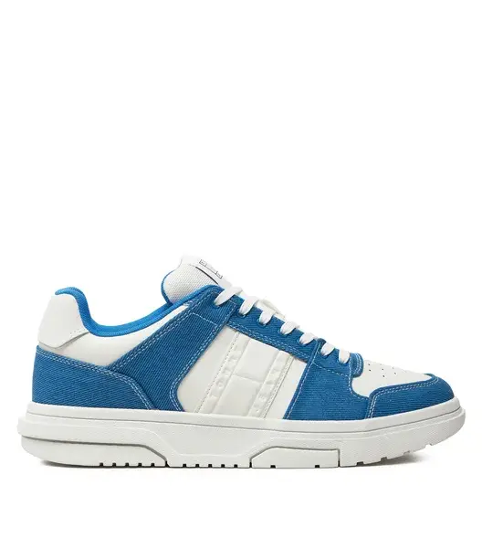 Tommy Hilfiger - Ανδρικά Sneakers The Brooklyn Mix Material EM0EM01428-C2T Μπλε