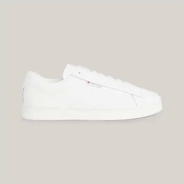 Tommy Hilfiger - Ανδρικά Sneakers Tjm Leather Low Cupsole EM0EM01374-YBL Εκρού