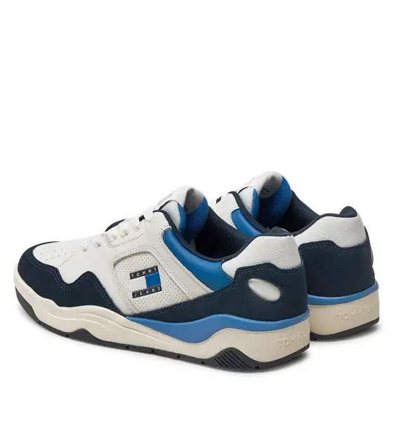 Tommy Hilfiger - Ανδρικά Sneakers Tjm New Basket Sneaker Lc EM0EM01500-C1G Μπλε EM0EM01500-C1G