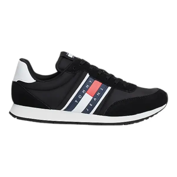 Tommy Hilfiger - Ανδρικά Sneakers Tjm Runner Casual Ess EM0EM01351-BDS Μαύρο