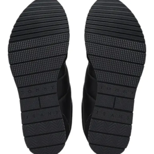 Tommy Hilfiger - Ανδρικά Sneakers Tjm Runner Casual Ess EM0EM01351-BDS Μαύρο EM0EM01351-BDS