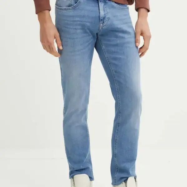 Tommy Hilfiger - Ανδρικό Παντελόνι Τζιν Ελαστικό Scanton Slim Fit DM0DM20202-1A4 Μπλε