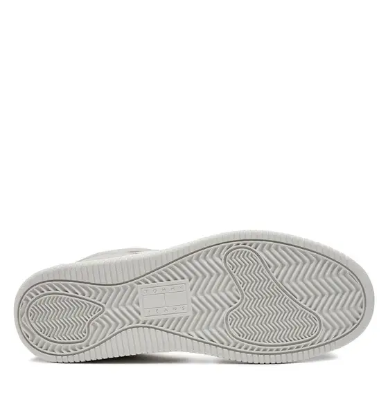 Tommy Hilfiger - Γυναικεία Sneakers Retro Basket Mix EN0EN02653-P06 Λευκό