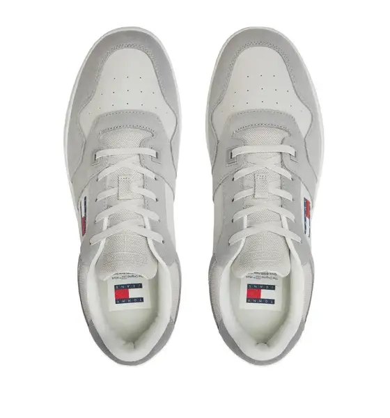 Tommy Hilfiger – Ανδρικά Sneakers Tjm Basket Leather EM0EM01440-PRZ Γκρι