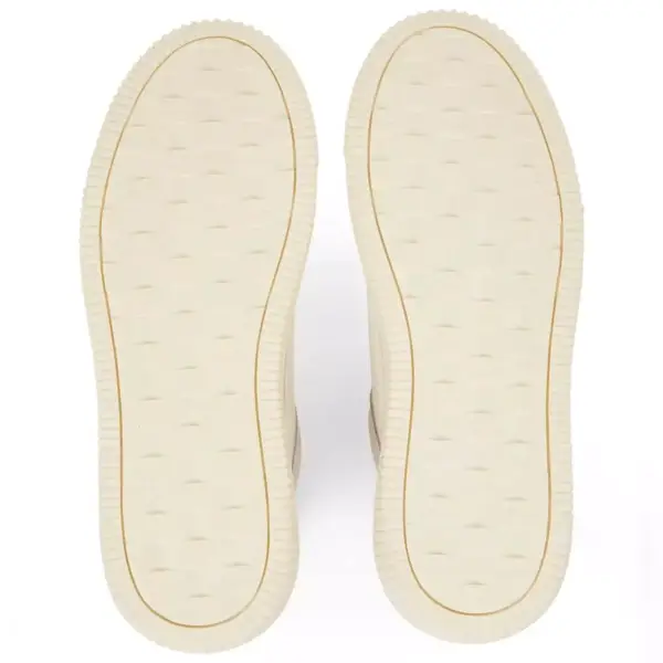 Calvin Klein - Cupsole Mono Lth Ανδρικά Chunky Sneakers YM0YM01122-0HI Μπεζ YM0YM01122-0HI