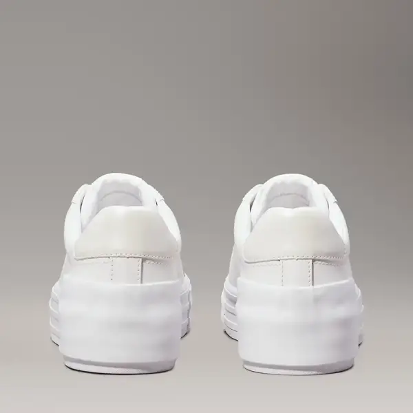 Calvin Klein – Γυναικεία Sneakers Vulc Flatform YW0YW01613-0LA Λευκό YW0YW01613-0LA