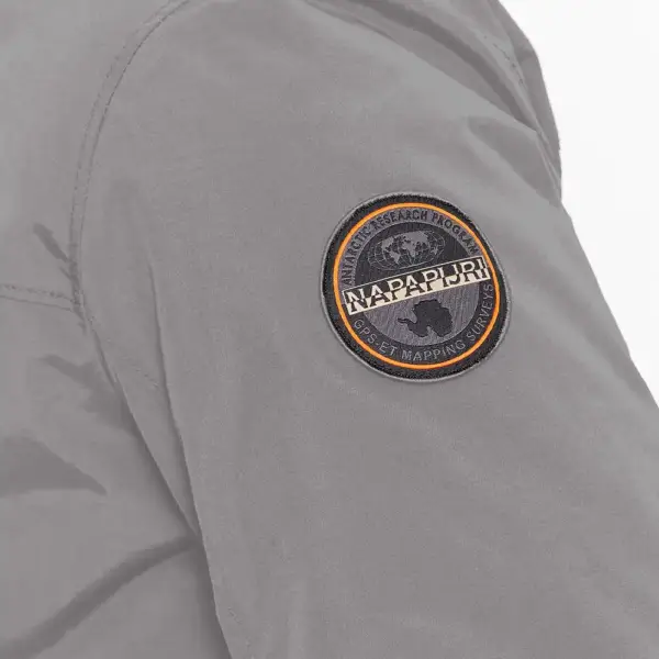 Napapijri - A-Sailor Ανδρικό Αδιάβροχο Χειμωνιάτικο Μπουφάν NP0A4HEV-H98 Γκρι NP0A4HEV-H98