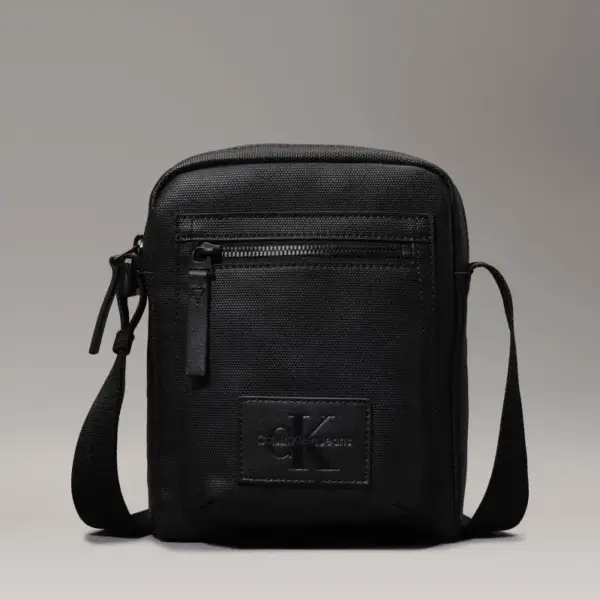 Calvin Klein - Ανδρική Τσάντα Ώμου Χιαστί K50K512036-BEH Μαύρο