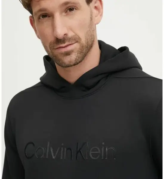Calvin Klein - Ανδρικό Φούτερ Performance Regular Fit 00GMF4W30-BAE Μαύρο