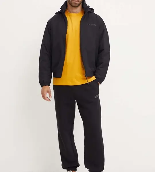 Calvin Klein - Ανδρικό Χειμωνιάτικο Μπουφάν Performance Regular Fit 00GMF4O513-BAE Μαύρο