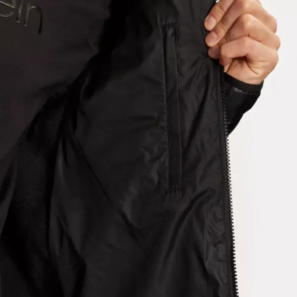 Calvin Klein - Ανδρικό Χειμωνιάτικο Μπουφάν Performance Regular Fit 00GMF4O517-BAE Μαύρο 00GMF4O517-BAE