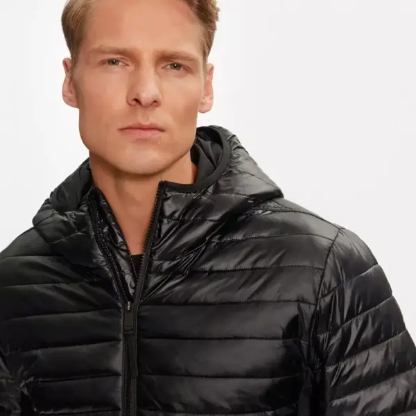 Calvin Klein - Ανδρικό Χειμωνιάτικο Μπουφάν Performance Regular Fit 00GMF4O517-BAE Μαύρο 00GMF4O517-BAE