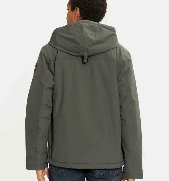 Napapijri - Anorak Rainforest Winter 3 Ανδρικό Αδιάβροχο Χειμωνιάτικο Μπουφάν NP0A4GMC-G1S Πράσινο NP0A4GMC-G1S