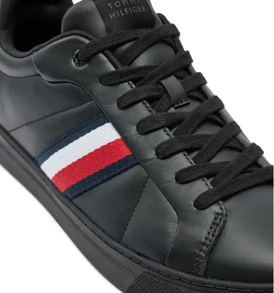 Tommy Hilfiger - Ανδρικά Sneakers Icon Court FM0FM05163-BDS Μαύρο