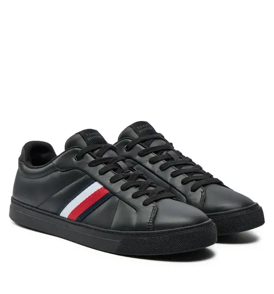 Tommy Hilfiger - Ανδρικά Sneakers Icon Court FM0FM05163-BDS Μαύρο