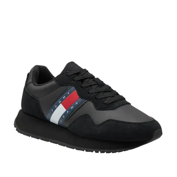 Tommy Hilfiger - Ανδρικά Sneakers Tjm Modern Runner EM0EM01316-BDS Μαύρο EM0EM01316-BDS