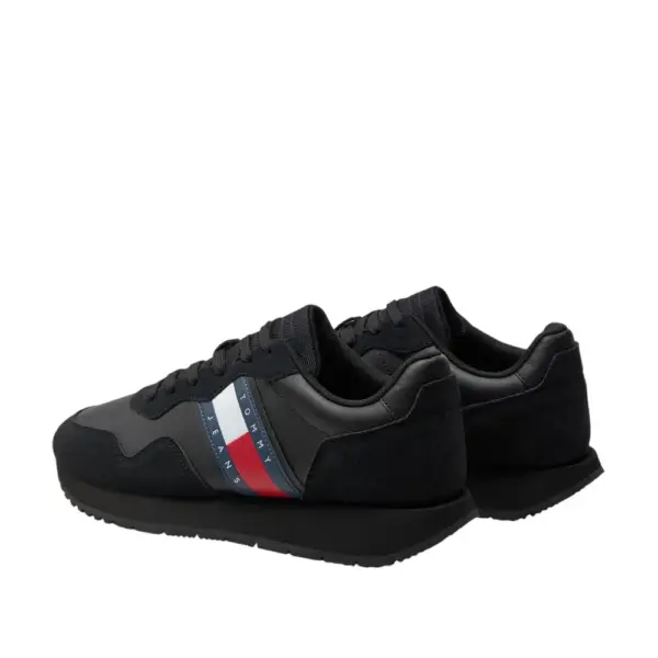 Tommy Hilfiger - Ανδρικά Sneakers Tjm Modern Runner EM0EM01316-BDS Μαύρο EM0EM01316-BDS