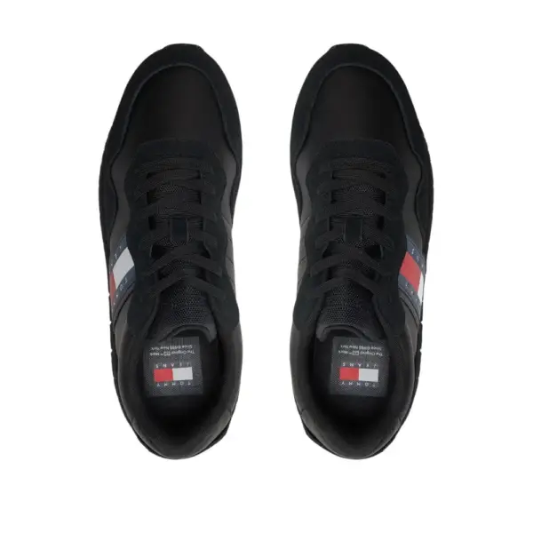 Tommy Hilfiger - Ανδρικά Sneakers Tjm Modern Runner EM0EM01316-BDS Μαύρο EM0EM01316-BDS