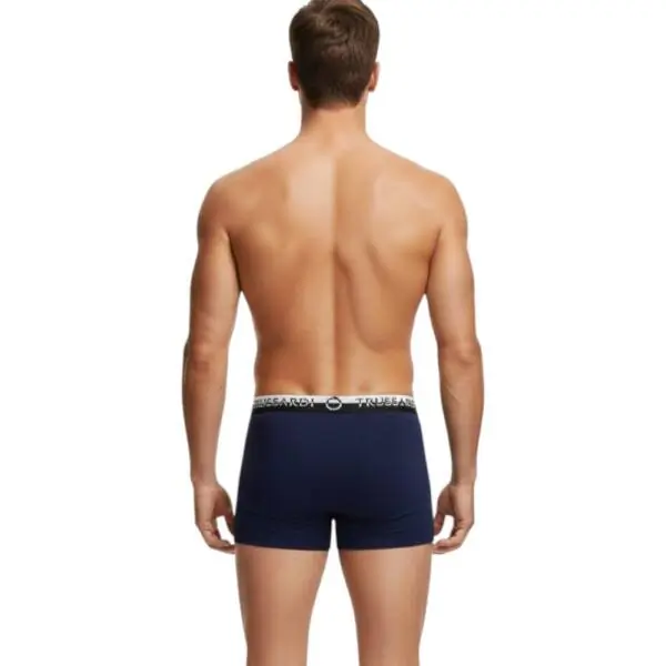 Trussardi Jeans- Ανδρικά Μποξεράκια 2Pack TRU2UTR03-17NAVY Μπλε TRU2UTR03-17NAVY