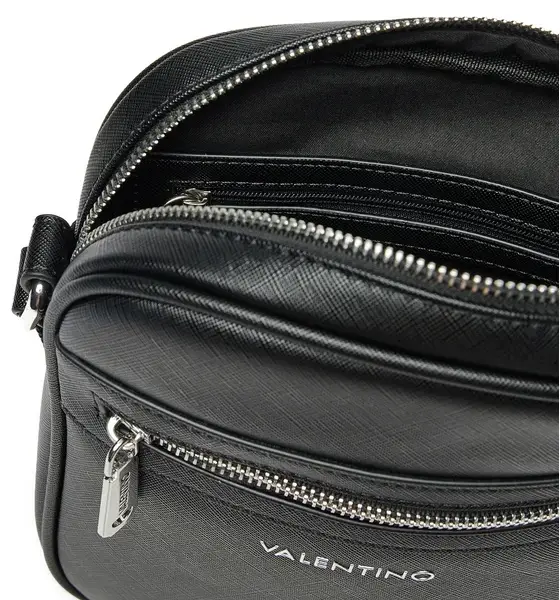 Valentino Bags - Ανδρική Τσάντα Marnier Ώμου Χιαστί VBS5XQ20 Μαύρο