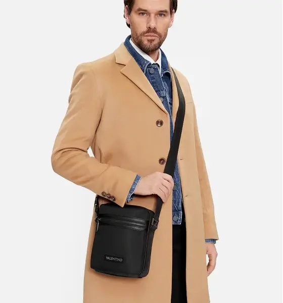 Valentino Bags - Ανδρική Τσάντα Nik Re Ώμου Χιαστί VBS7CN20 Μαύρο