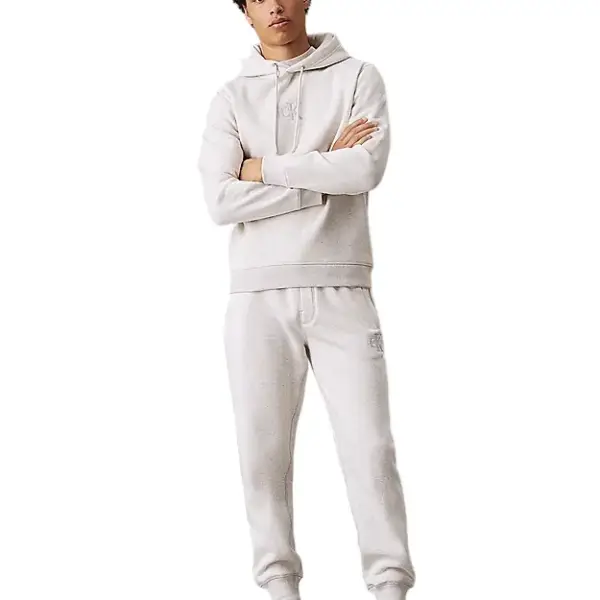 Calvin Klein - Fleece Monogram Παντελόνι Φόρμας J30J325658-P6G Γκρι