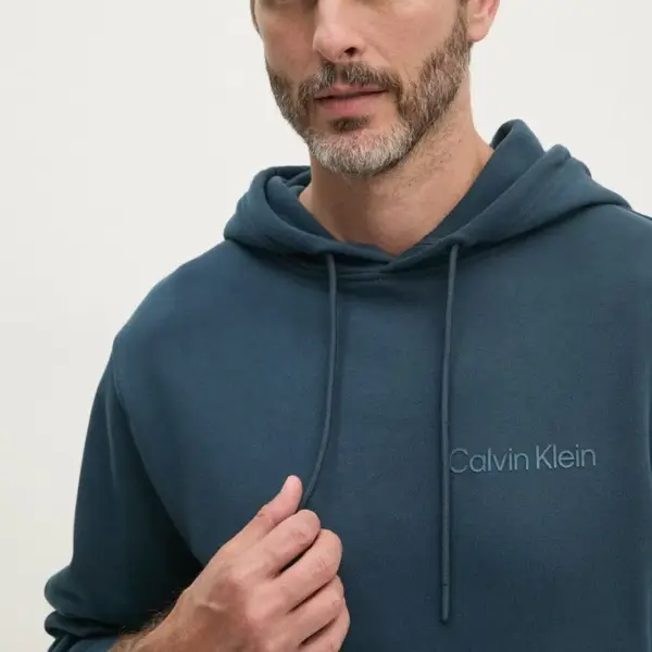 Calvin Klein - Ανδρικό Φούτερ Institutional Regular Fit J30J326404-PPK Μπλε J30J326404-PPK