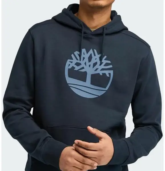 Timberland - Ανδρικό Φούτερ με Κουκούλα TB0A2BJH-433 Ναυτικό Μπλε