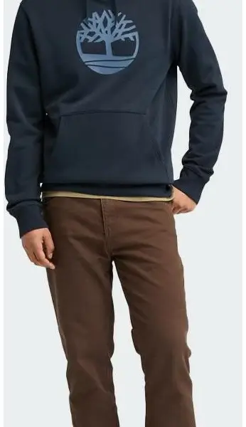 Timberland - Ανδρικό Φούτερ με Κουκούλα TB0A2BJH-433 Ναυτικό Μπλε