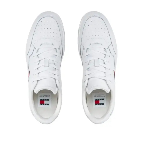 Tommy Hilfiger - Ανδρικά Sneakers Retro Ess EM0EM01397-YBS Λευκό EM0EM01397-YBS
