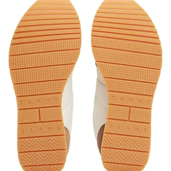 Tommy Hilfiger - Ανδρικά Sneakers Tjm Runner Casual Ess EM0EM01351-GWE Μπεζ EM0EM01351-GWE