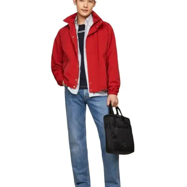 Tommy Hilfiger - Ανδρικός Χαρτοφύλακας Monotype Laptop Bag AM0AM12482-BDS Μαύρο AM0AM12482-BDS