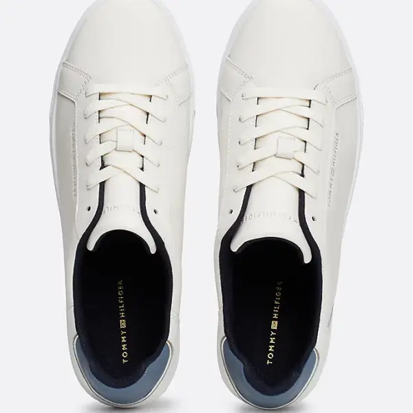 Tommy Hilfiger - Γυναικεία Sneakers Essential Court Sneaker FW0FW08000-YBH Εκρού FW0FW08000-YBH