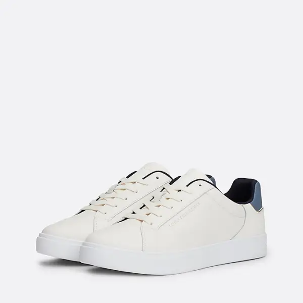 Tommy Hilfiger - Γυναικεία Sneakers Essential Court Sneaker FW0FW08000-YBH Εκρού FW0FW08000-YBH