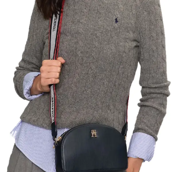 Tommy Hilfiger - Γυναικεία Τσάντα ΏμουΧιαστί AW0AW16682-DW6 Μπλε