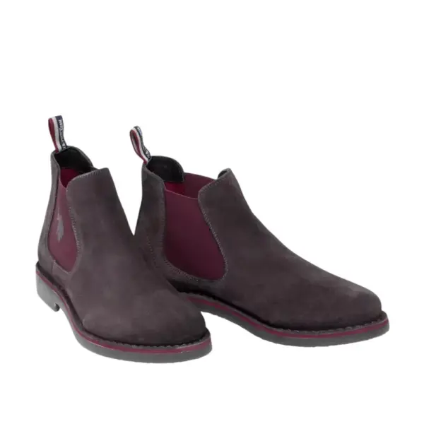 U.S. Polo Assn. - Ανδρικά Μποτάκια Σουέτ με λάστιχο MUST001/MBS2-DGR001 Γκρι MUST001/MBS2-DGR001