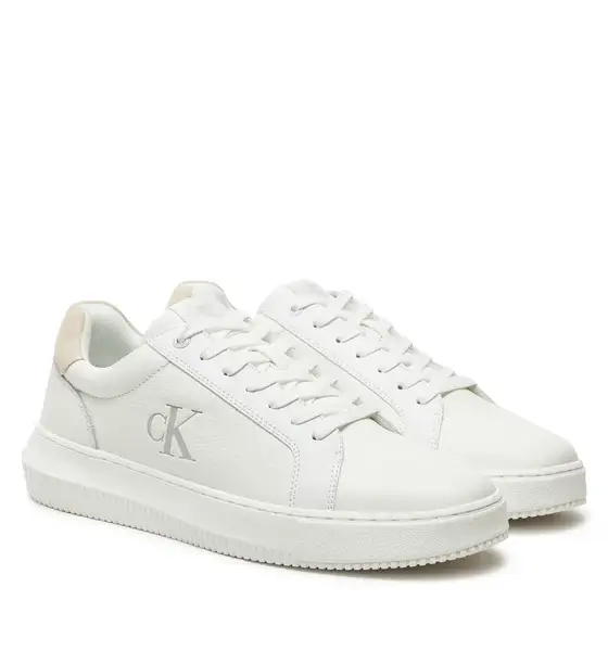 Calvin Klein - Ανδρικά Chunky Sneakers YM0YM01253-0LD Λευκό