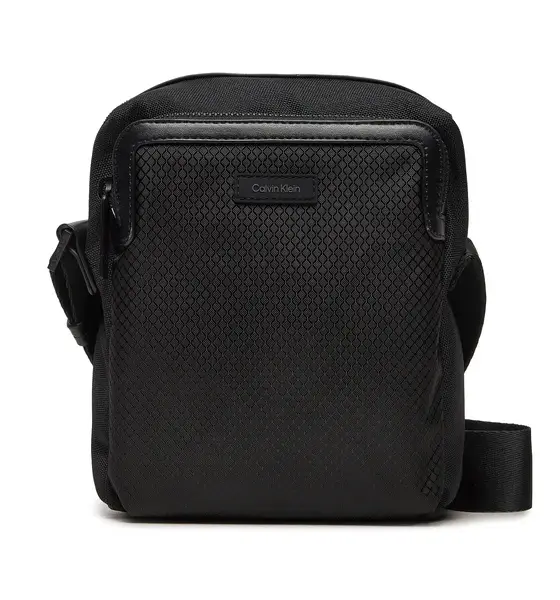 Calvin Klein - Ανδρική Τσάντα Ώμου Χιαστί Ck Remote Reporter S K50K511884-BEH Μαύρο