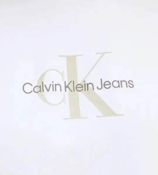 Calvin Klein - Γυναικείο Φούτερ Monologo Regular Fit J20J224177-YAF Λευκό