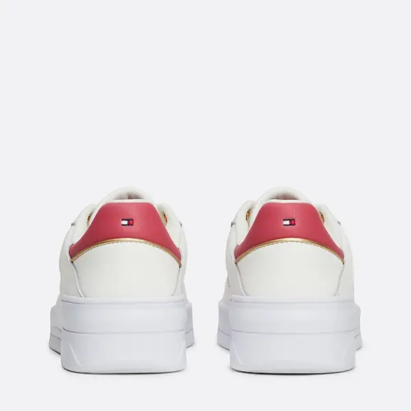 Tommy Hilfiger - Essential Basket Γυναικεία Sneakers FW0FW08261-0GA Λευκό